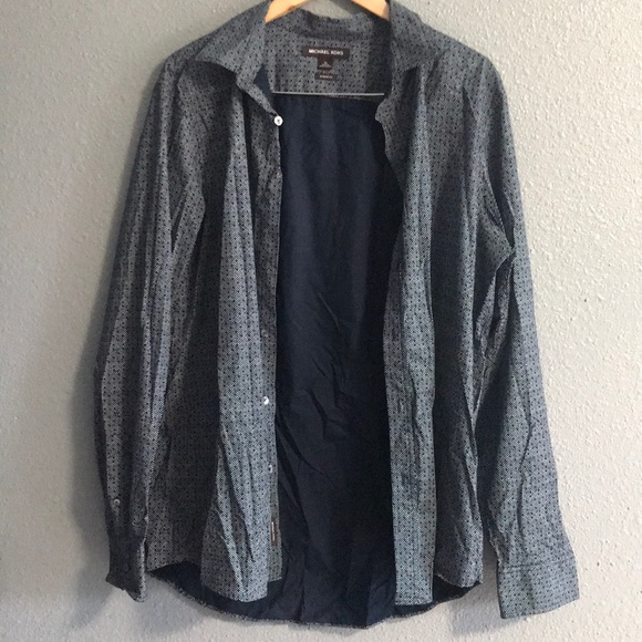 Men Button Up Michael Kors long sleeve shirt - Picture 4 of 7